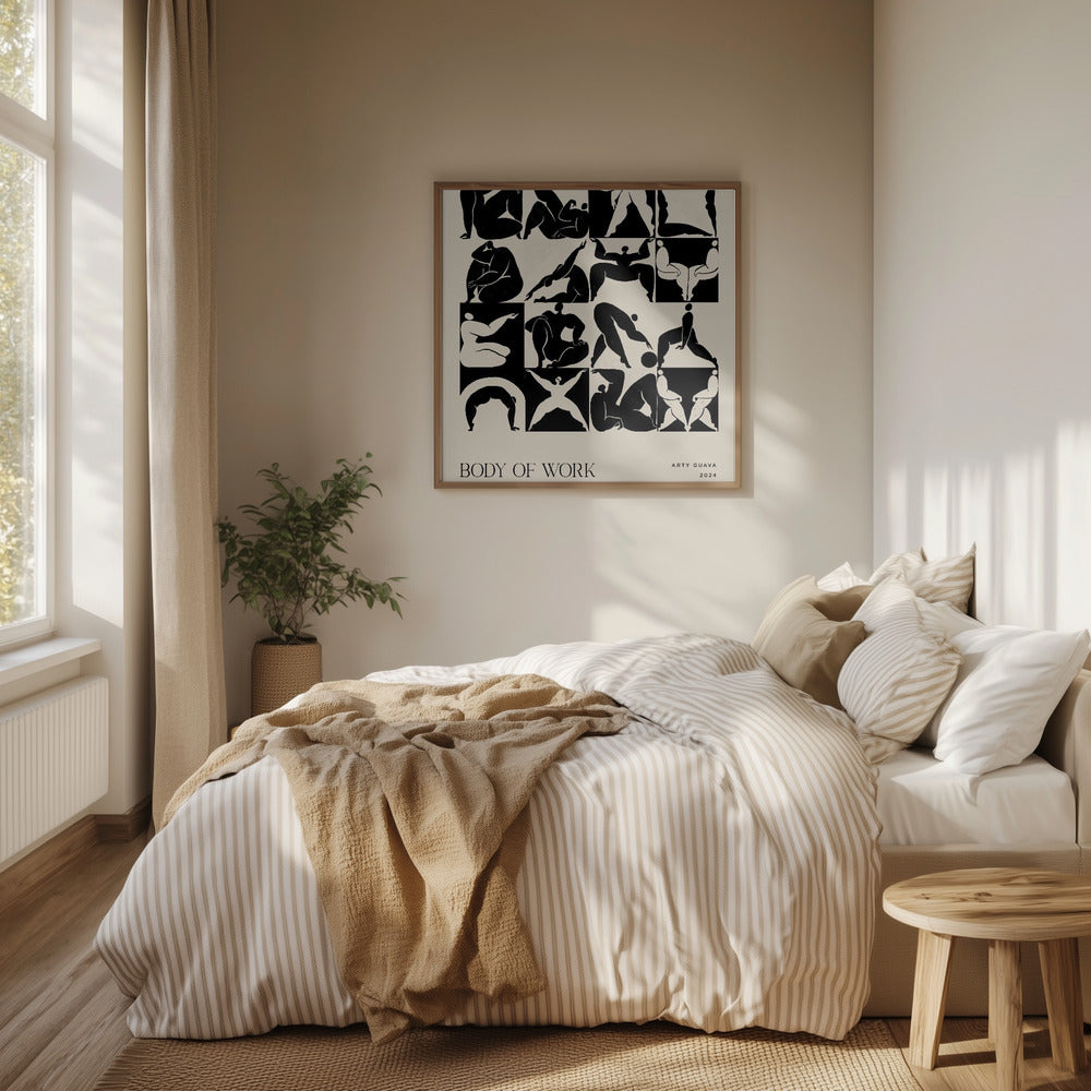 Body of Work (Noir) Poster och Canvastavla