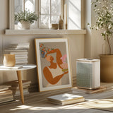 Fish And Oranges Poster och Canvastavla