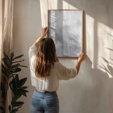 Blurred Flowers 6 Poster och Canvastavla