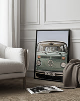 Vw Kombi Poster och Canvastavla