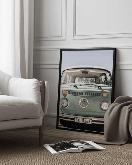 Vw Kombi Poster och Canvastavla