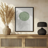 Green Moon No1. Poster och Canvastavla