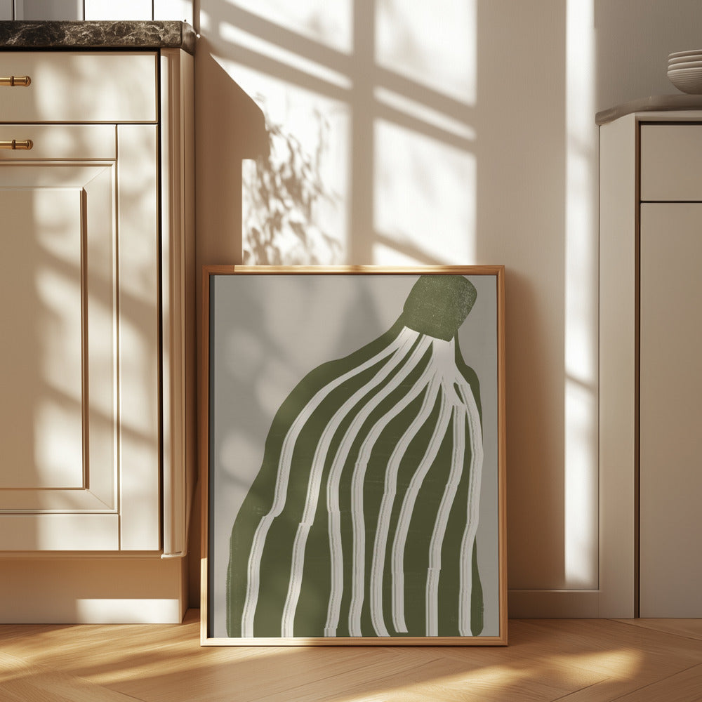 Modern Flower Poster och Canvastavla