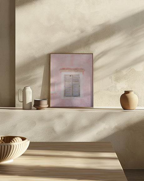 Dubrovnik Pink Poster och Canvastavla