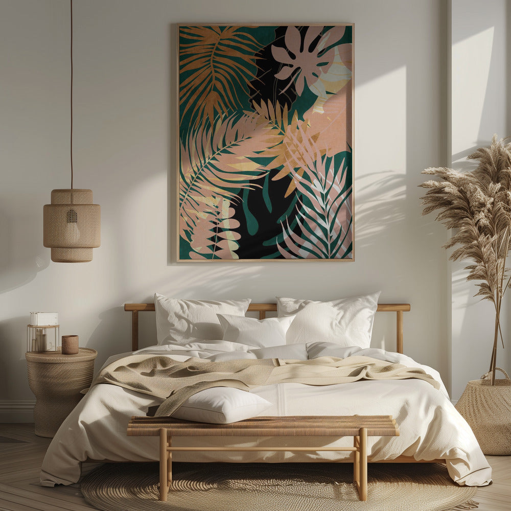Leaves Summerly Poster och Canvastavla