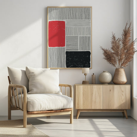 Subtle Line Series #4 Poster och Canvastavla