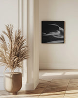 Snow sculpture with the wind Poster och Canvastavla