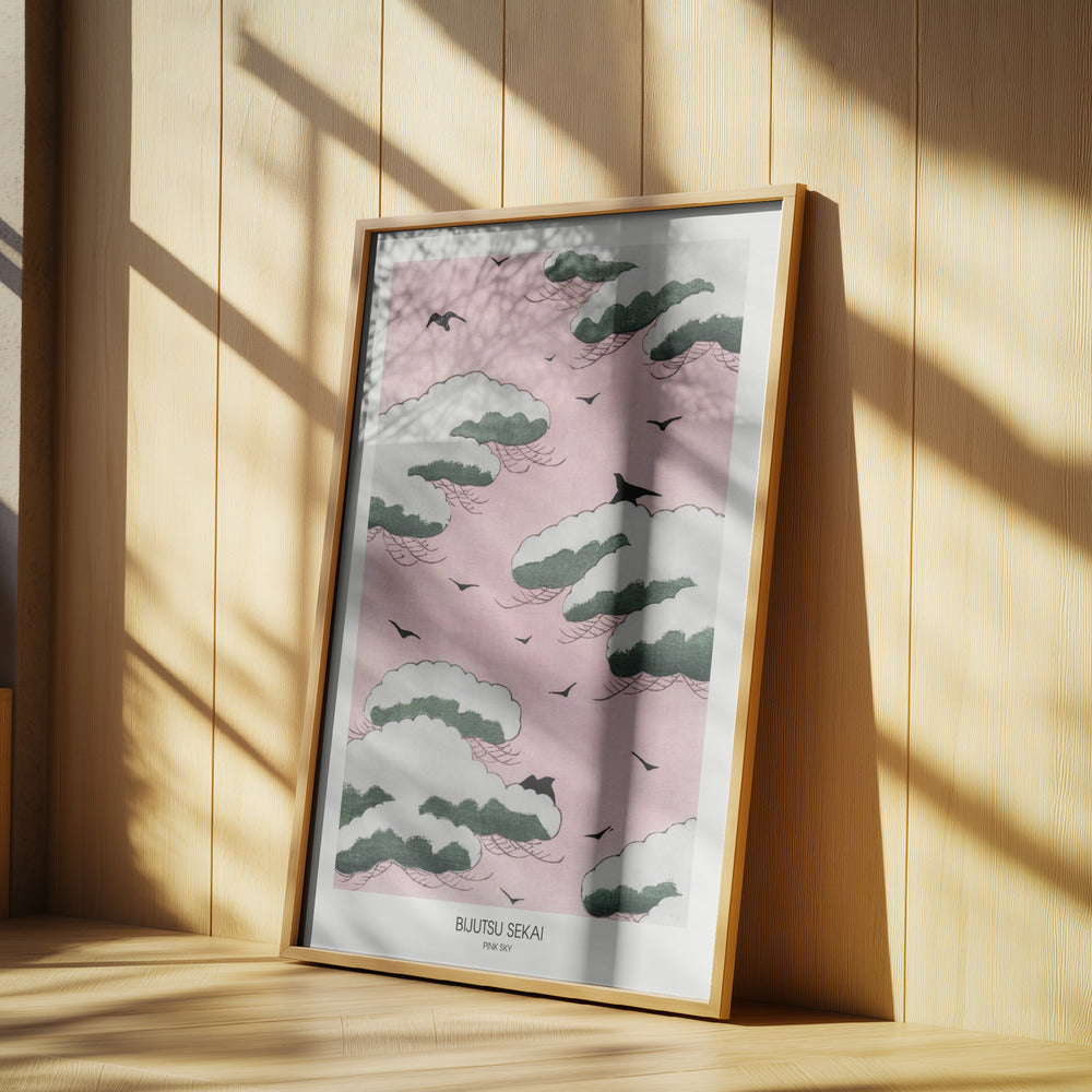 Pink Sky Poster och Canvastavla