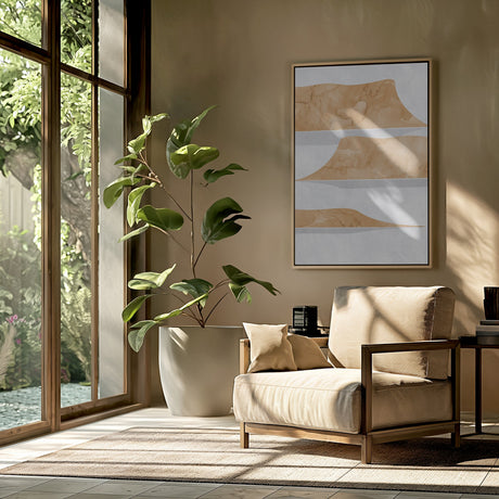 Abstract lake Powell view Poster och Canvastavla