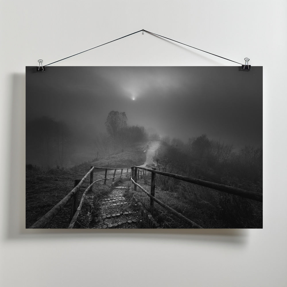 Down the stairs Poster och Canvastavla