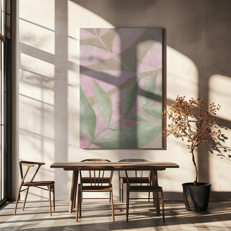 Ryung leaves Poster och Canvastavla