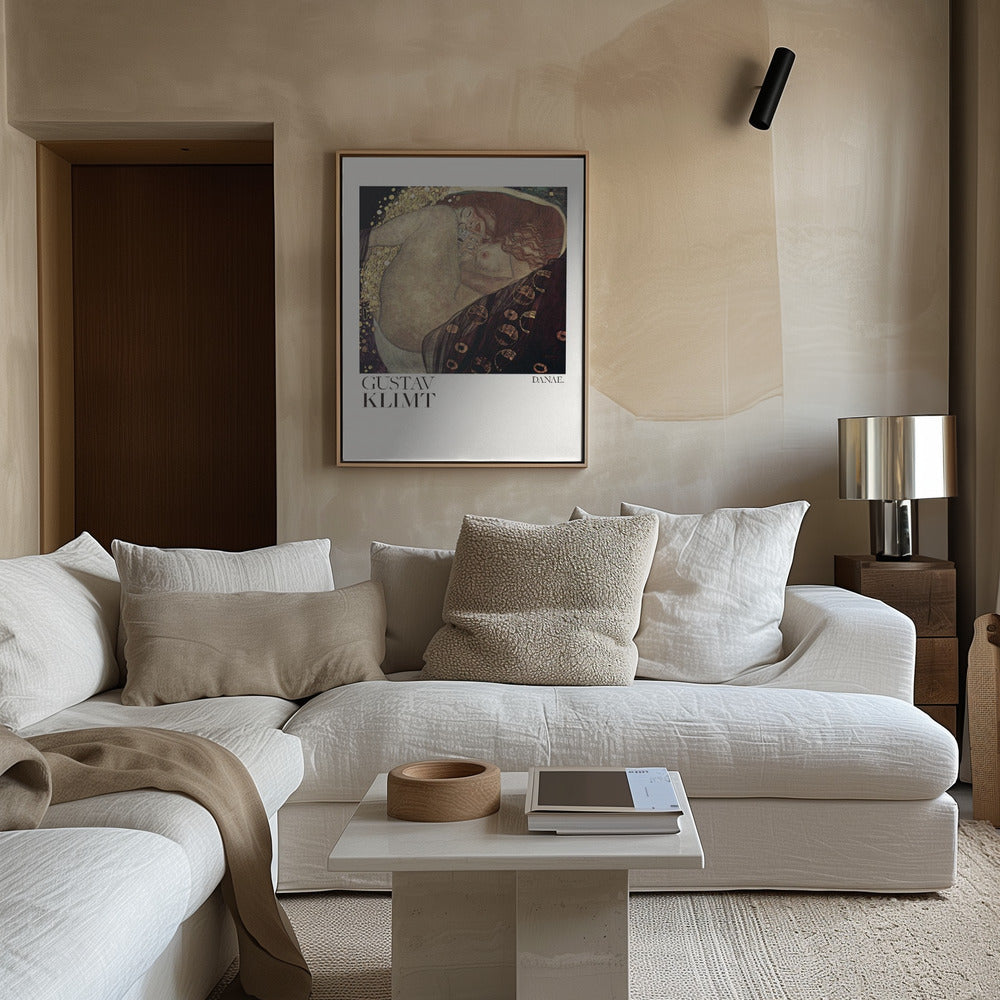 Danae (1907 1908) Poster Poster och Canvastavla