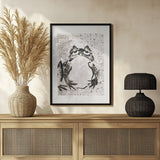 Japanese Frog (late 18th 19th Century) Poster och Canvastavla