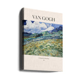 Landscape From Saint Rémy (1889) Poster och Canvastavla