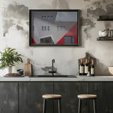 Many oblique shapes Poster och Canvastavla