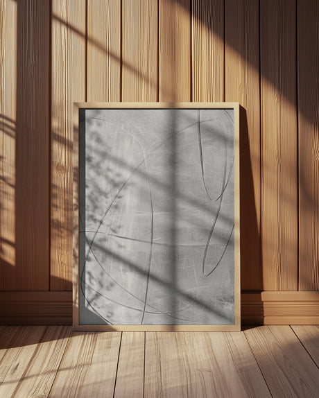 Gray context I Poster och Canvastavla