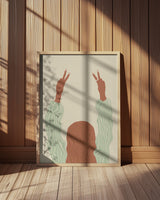 Peace Poster och Canvastavla
