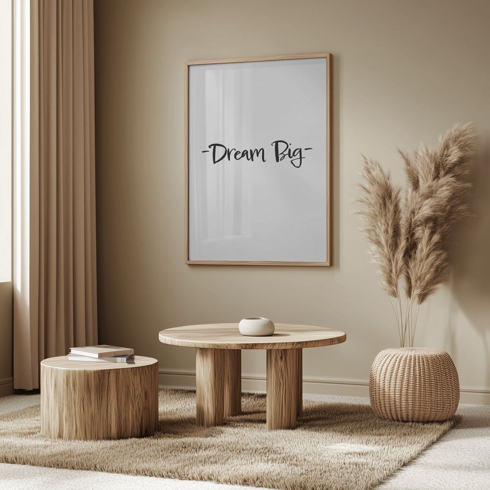 Dream Big Poster och Canvastavla