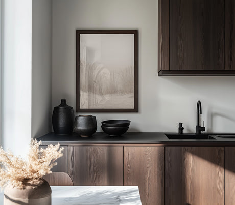 Dunes Grass Beige Poster och Canvastavla