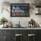 Coloured wall Poster och Canvastavla