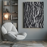 Zebra Pattern Poster och Canvastavla
