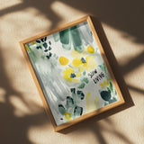 Slowliving Poster och Canvastavla