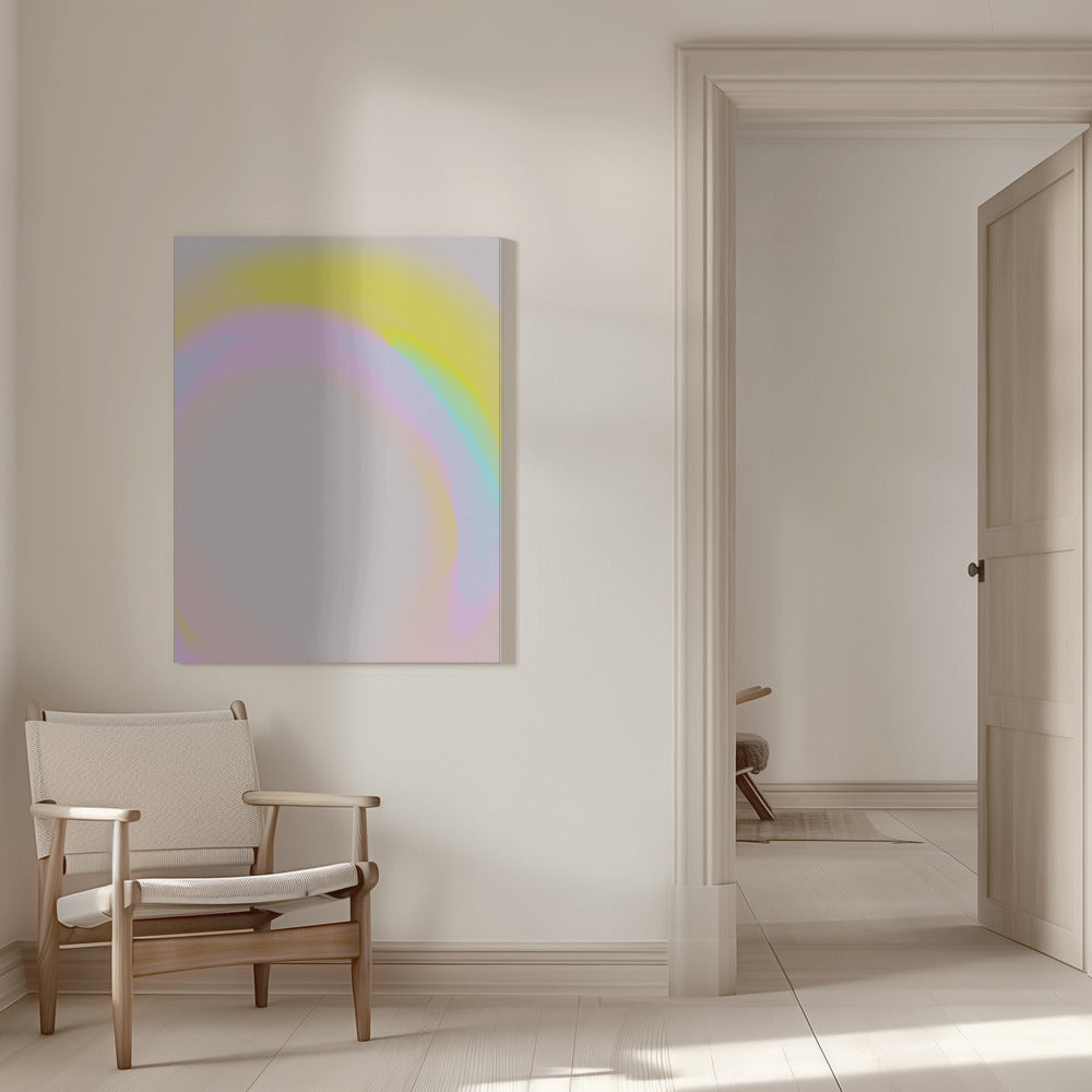 Space No 7 Poster och Canvastavla
