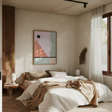 3x4 Aspectratio Pinkgreen27 Poster och Canvastavla