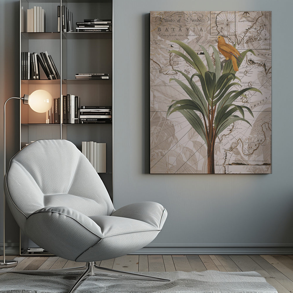 Indonesia Jungle Paradise No2 Poster och Canvastavla
