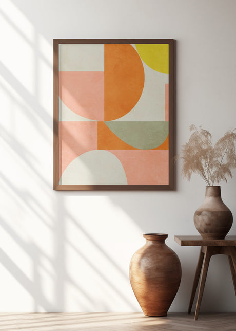 Summer Circles22 3 V Poster och Canvastavla