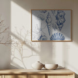 11x14 Shell Collage Poster och Canvastavla