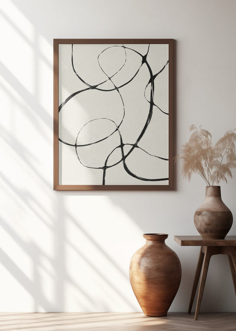 Meltedlines Poster och Canvastavla