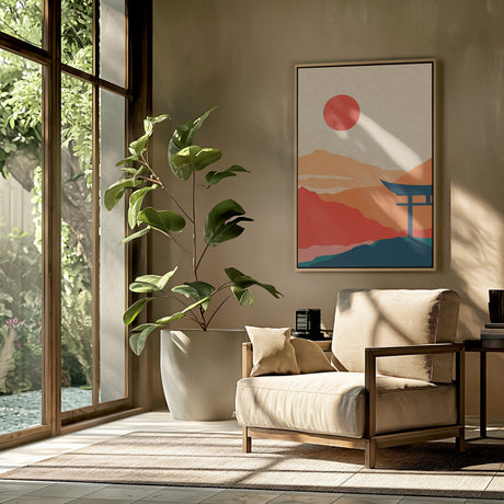 Sunset Delight Poster och Canvastavla