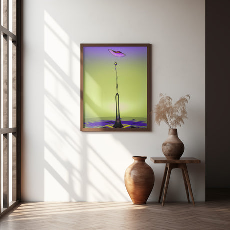 Drop Dance Poster och Canvastavla