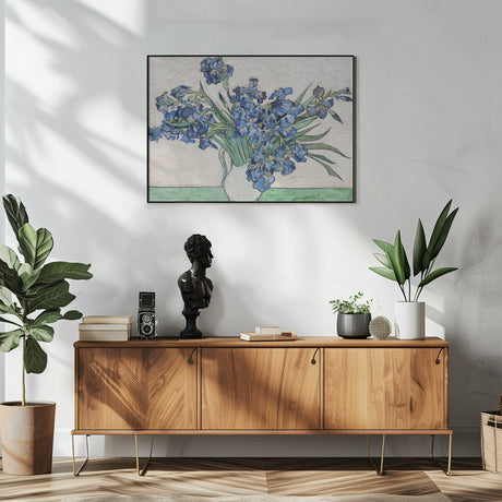 Vincent Van Gogh's Irises (1890). Poster och Canvastavla