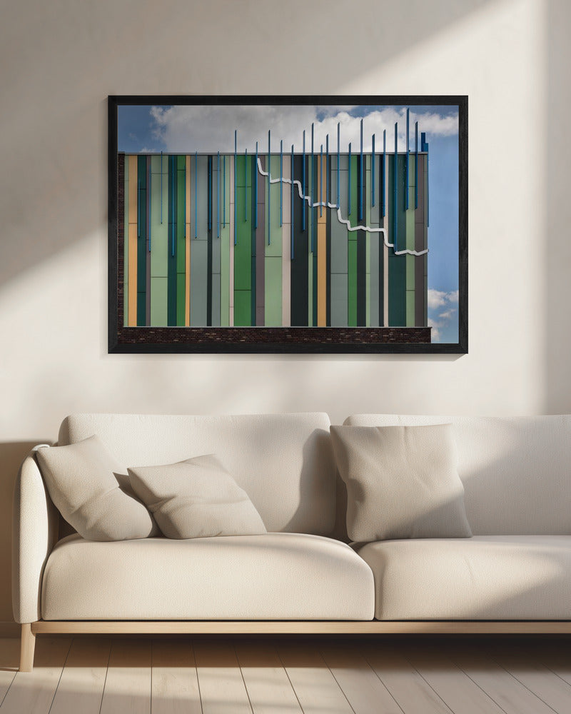 The coloured corner Poster och Canvastavla