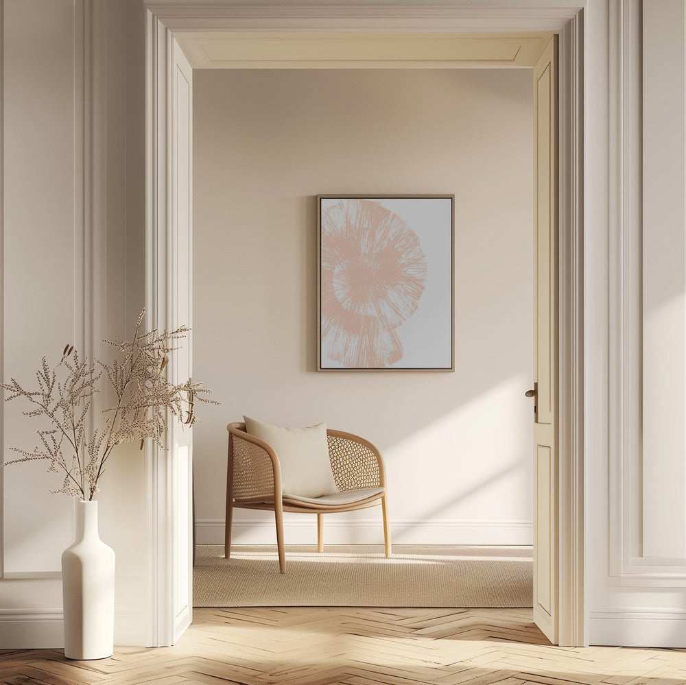 Peach Shell Poster och Canvastavla