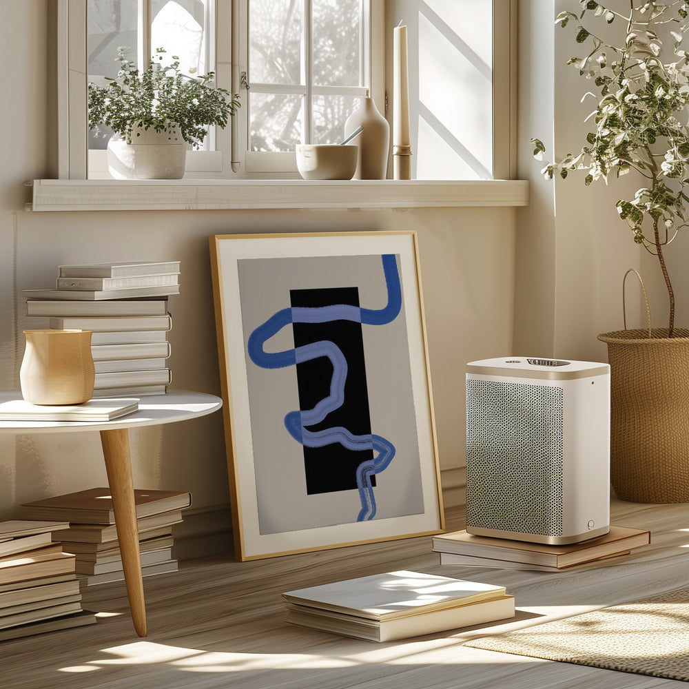 3x4 Aspectratio  Indigo42 Poster och Canvastavla