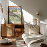 Parisian Garden 70x100 Poster och Canvastavla