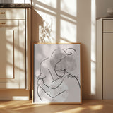 The Hug Poster och Canvastavla