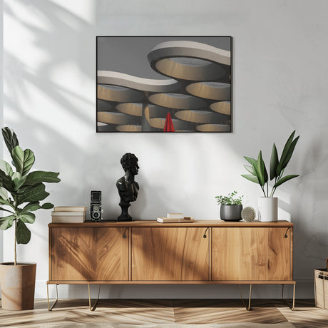 Golden Canopy Poster och Canvastavla