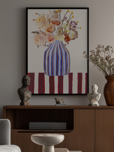 Still Life With Flowers 1 Poster och Canvastavla