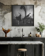 Dancer in black Poster och Canvastavla
