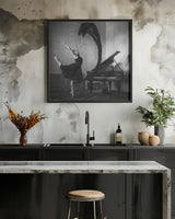 Dancer in black Poster och Canvastavla