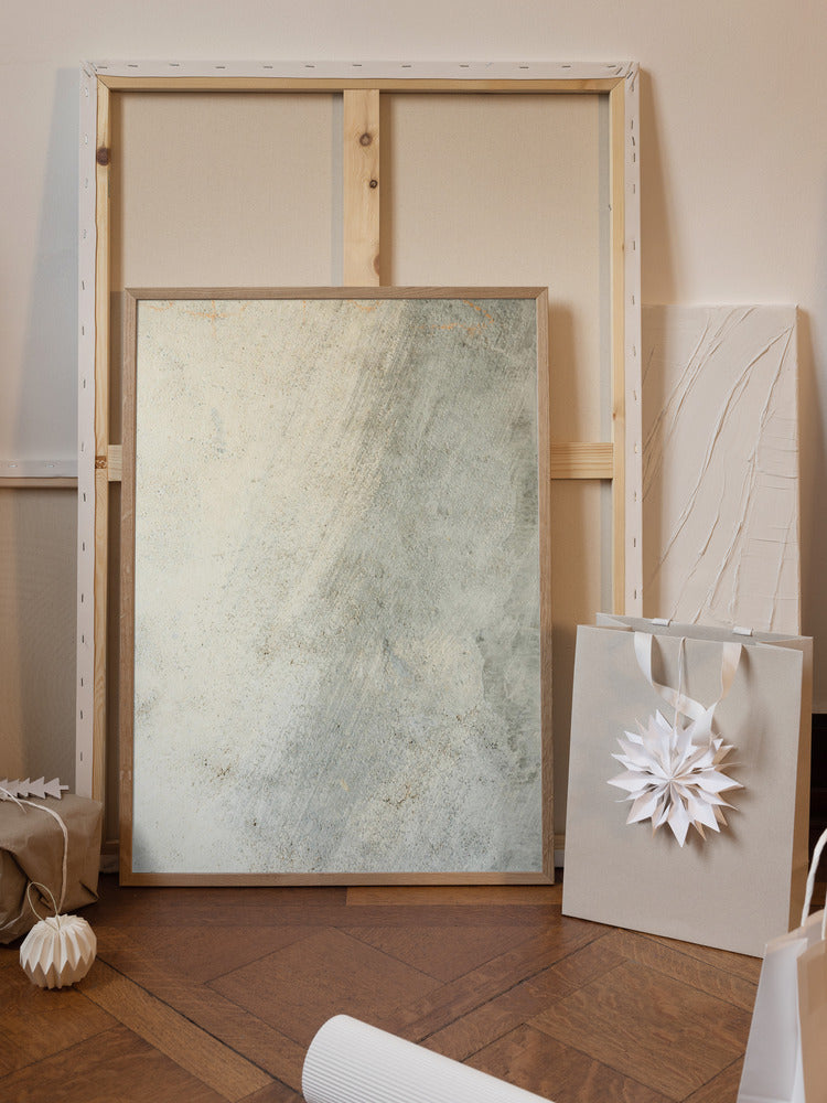 Beige Texture V Poster och Canvastavla