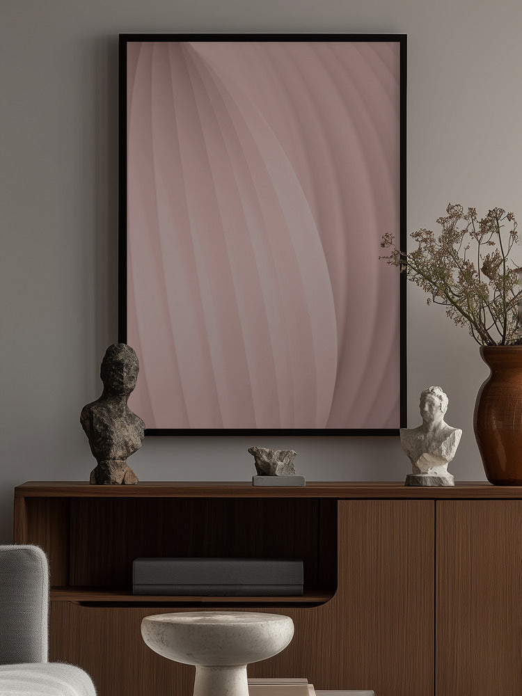 Light Pink Poster och Canvastavla