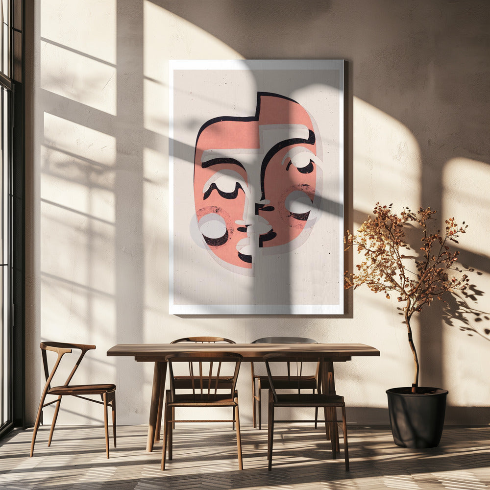 The Mask (Light) Poster och Canvastavla