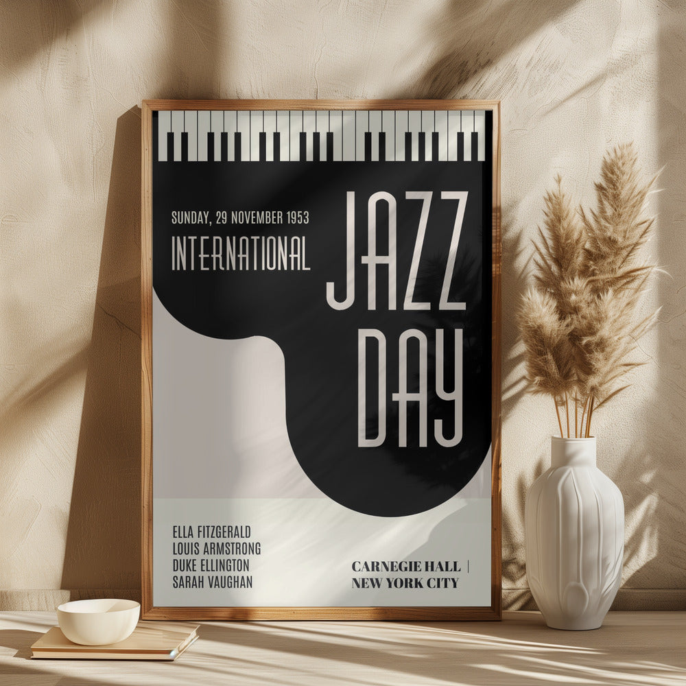 Jazzy Days Poster och Canvastavla