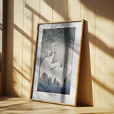 Group Of Egrets Poster och Canvastavla