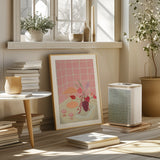 Bubbly Poster och Canvastavla